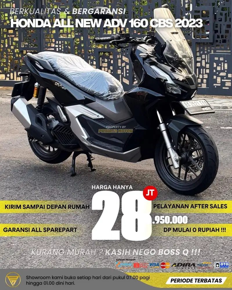 HONDA ALL NEW ADV 160 CBS 2023 !!!