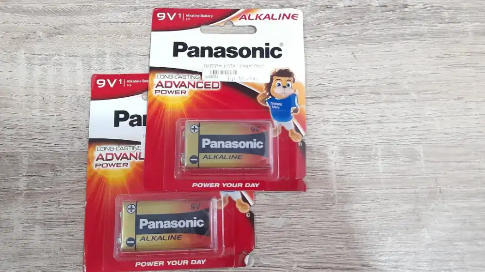 Dijual Baterai Kotak Panasonic Alkaline 9V (Original)