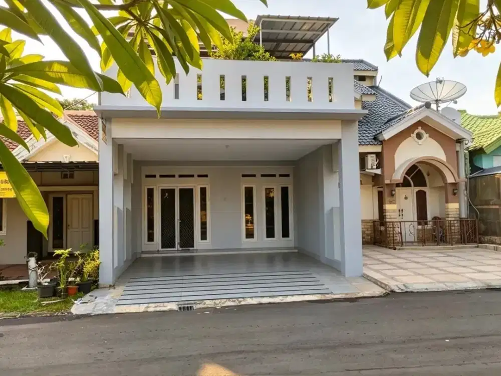 Rumah Kirana Alam Sutera Rapi dengan Lima Kamar Tidur