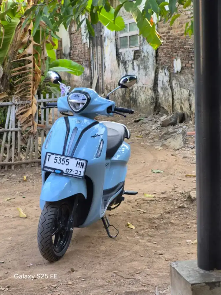Motor masih terlihat baru dan sangat baru pemakaian 4 bulan