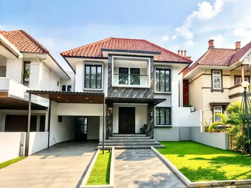Rumah Full Renovasi Taman Edelweis BSD, Rapi dan Modern