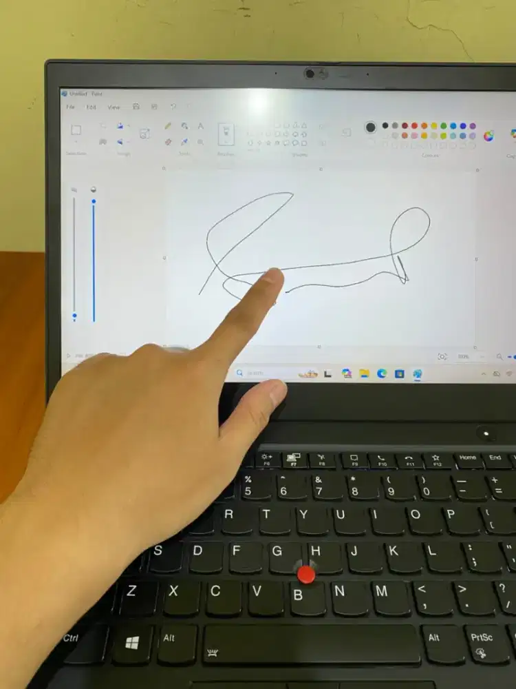 LAPTOP THINKPAD T14S G1 TOUCHSCREEN RYZEN 7 PRO RAM 16GB KONDISI MULUS