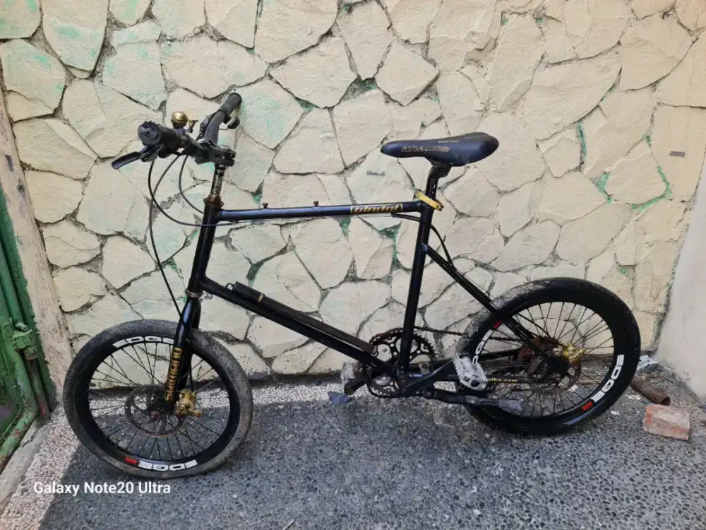 Jual butuh sepeda minivelo UK 20 gigi 7 speed minus Rante kaku