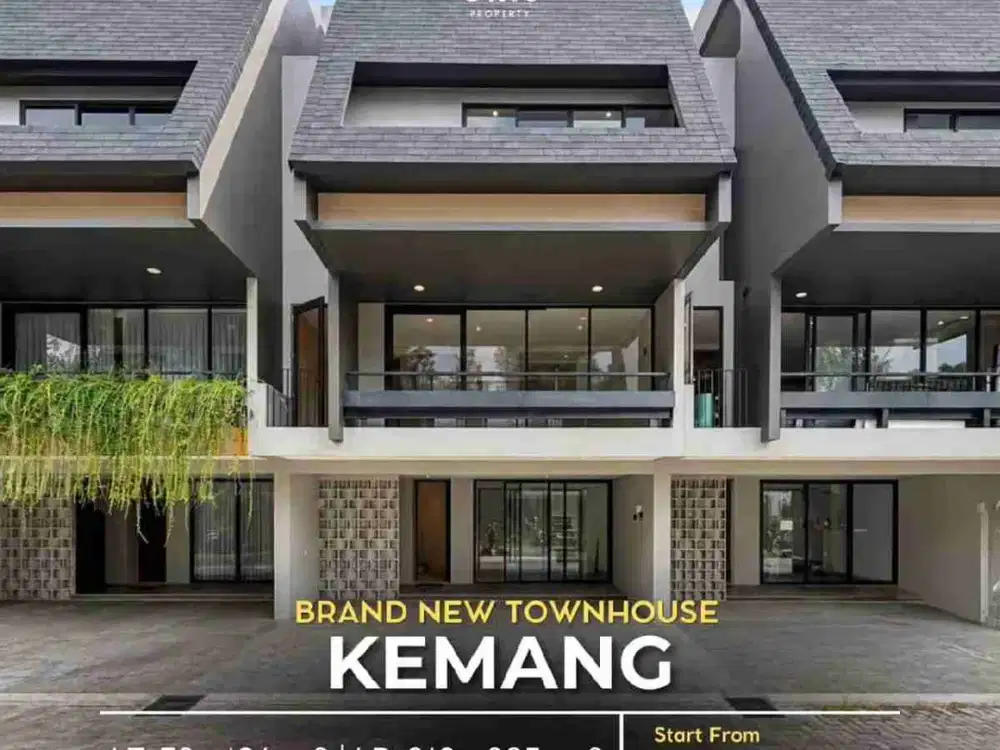 Kemang Brand New Townhouse Ready 13 Units One Gate System