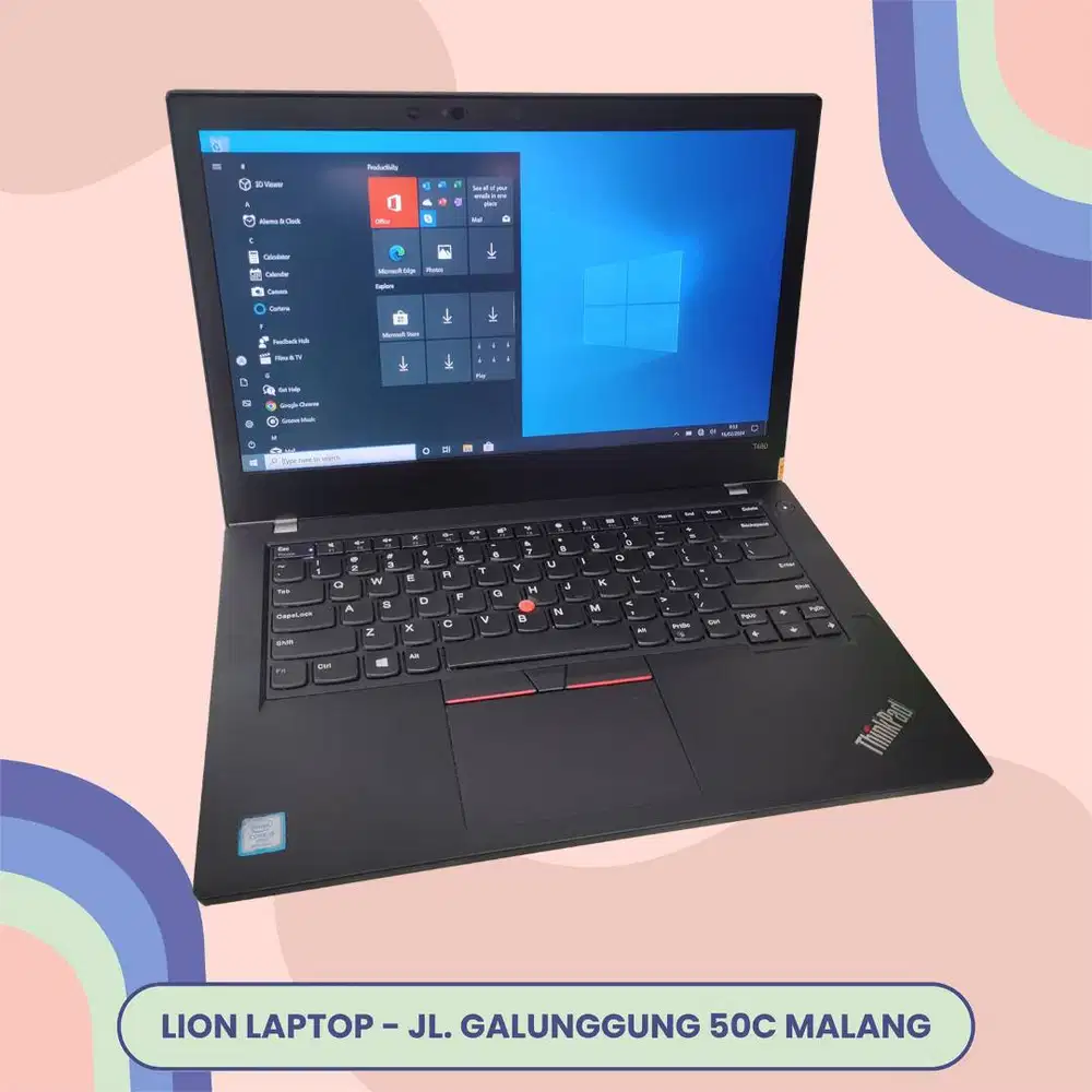RAM 8GB Core i5 gen 8 Lenovo Thinkpad T480 [20|10]