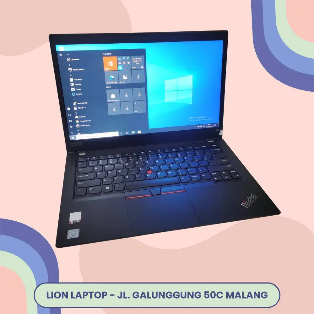 Core i7 gen 8 RAM 8GB SSD 256 Lenovo Thinkpad T490 [20|10]
