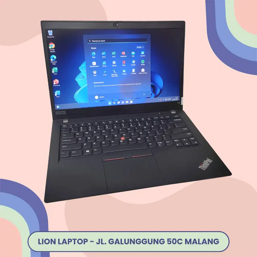 RAM 16GB Core i5 Gen 10 SSD 256GB Lenovo Thinkpad T14 gen 1 [20|10]