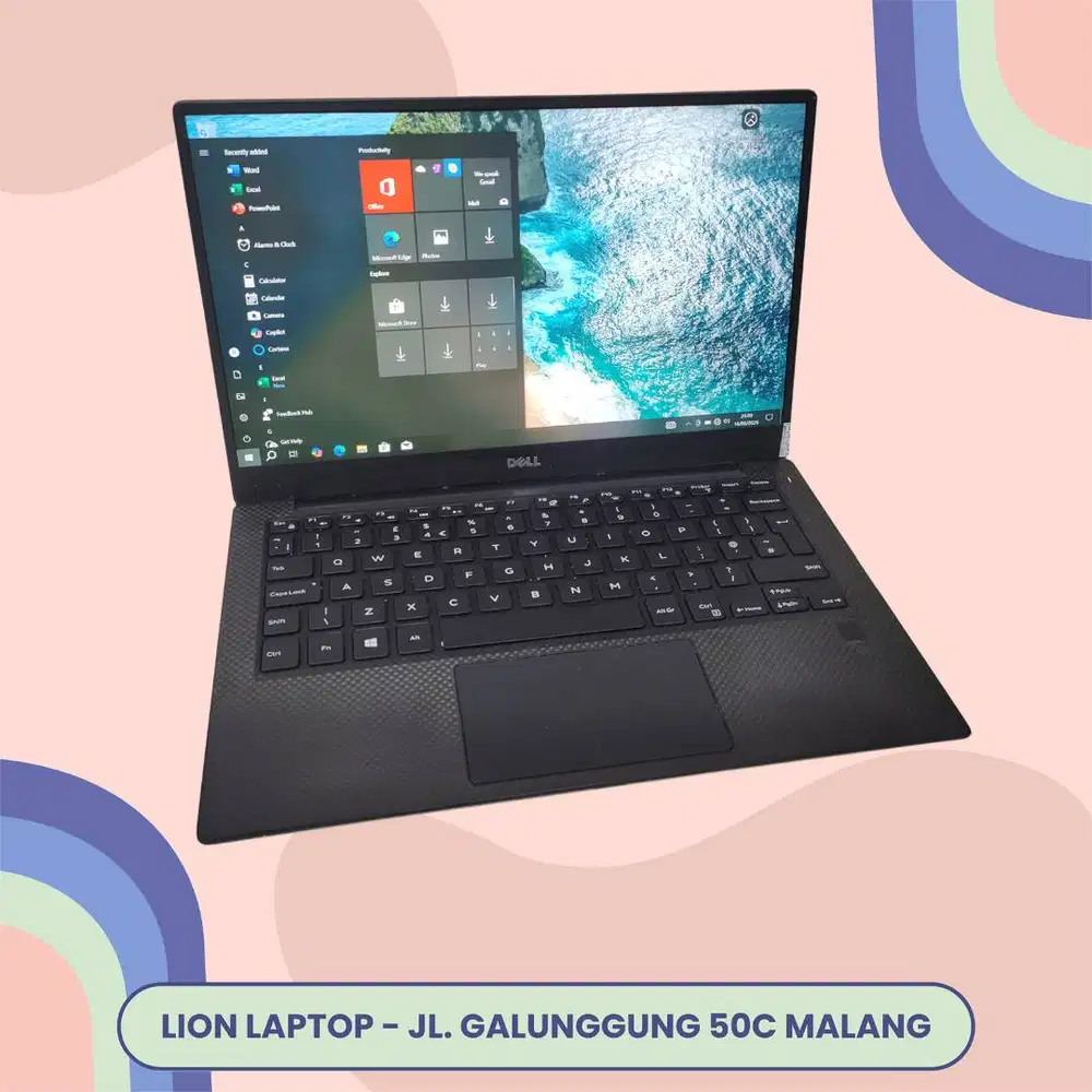 Slim & Ringan Core i7 RAM 8 SSD 256 DELL XPS 13 9360 [20|10]