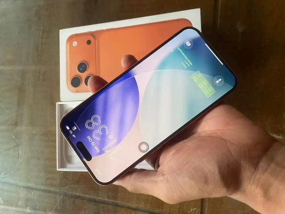 Iphone 17 pro max 256gb cosmic orange garansi