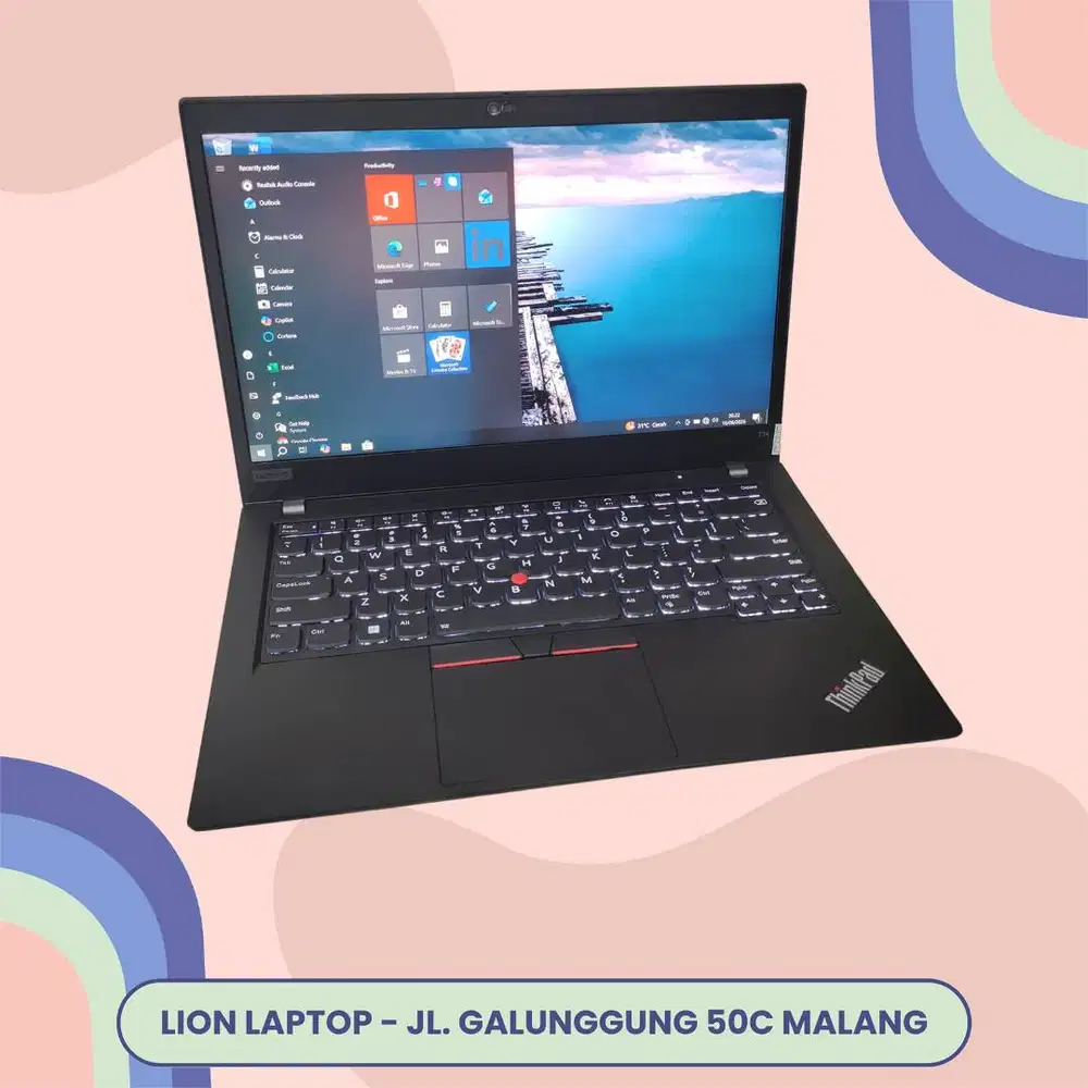 RYZEN 7 PRO-4750U (8 CORE) RAM 16GB Lenovo Thinkpad T14 [20|10]