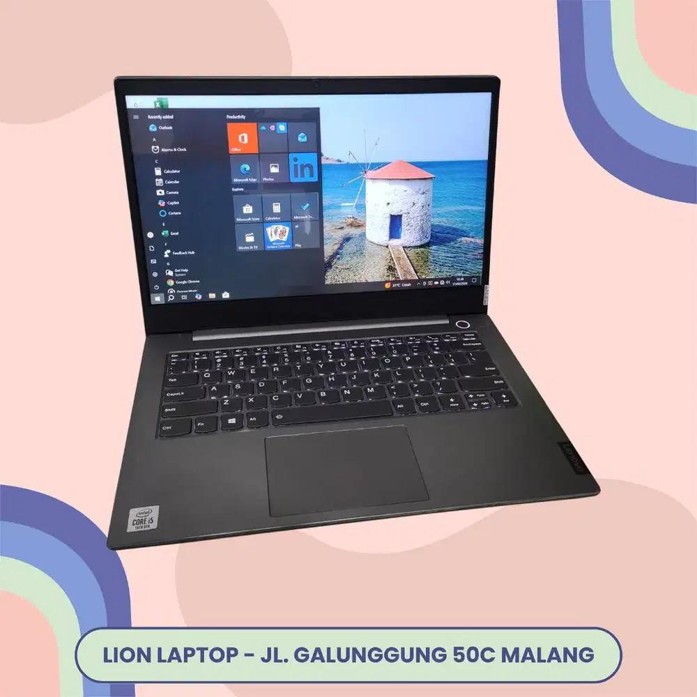 Core i5 Gen 10 SSD 256GB Slim Lenovo Thinkbook 14-IML [20|10]