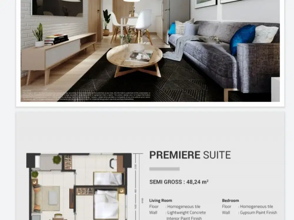 Unit 2BR Apartemen LRT Tebet  Tower Orchid - Favorit View Tebet City  City