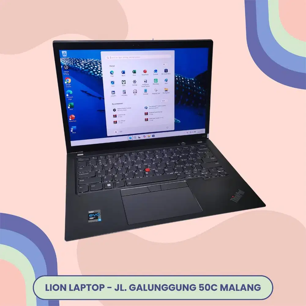 RAM 16GB i5 Gen 11 Body Auminium Lenovo Thinkpad X13 [20|10]