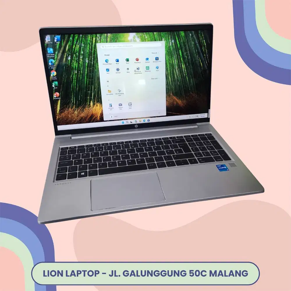 i5 Gen 11 Layar 15inch 8/256 HP Probook 450 G8 [20|10]