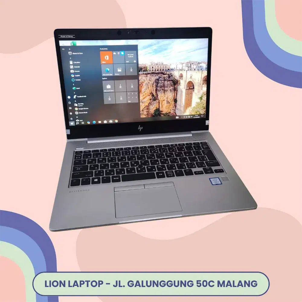 Body Alumunium Core i5 8/256 HP Elitebook 830 G5 [20|10]