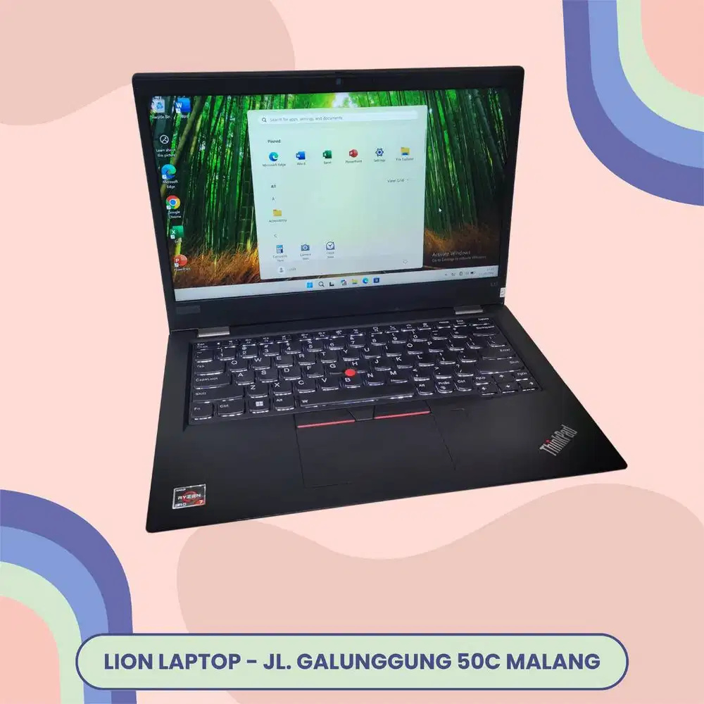 RAM 16GB Ryzen 7 5850U (8 CORE) Lenovo Thinkpad L13 [20|10]