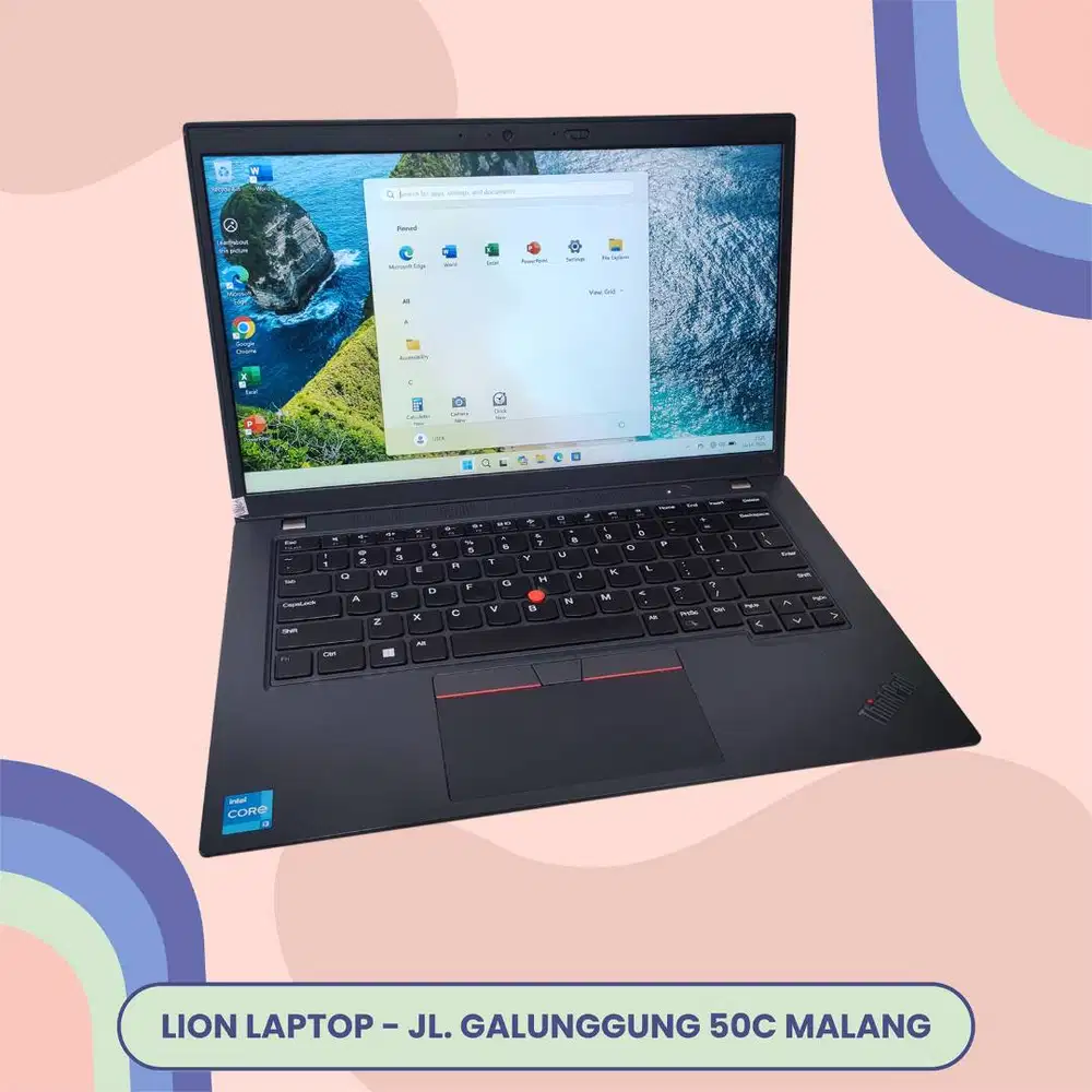 RAM 16GB Core i3 Gen 12 Lenovo Thinkpad L14 [20|10]