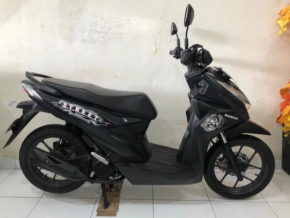 Honda Beat Street Th.2024 hitam!!