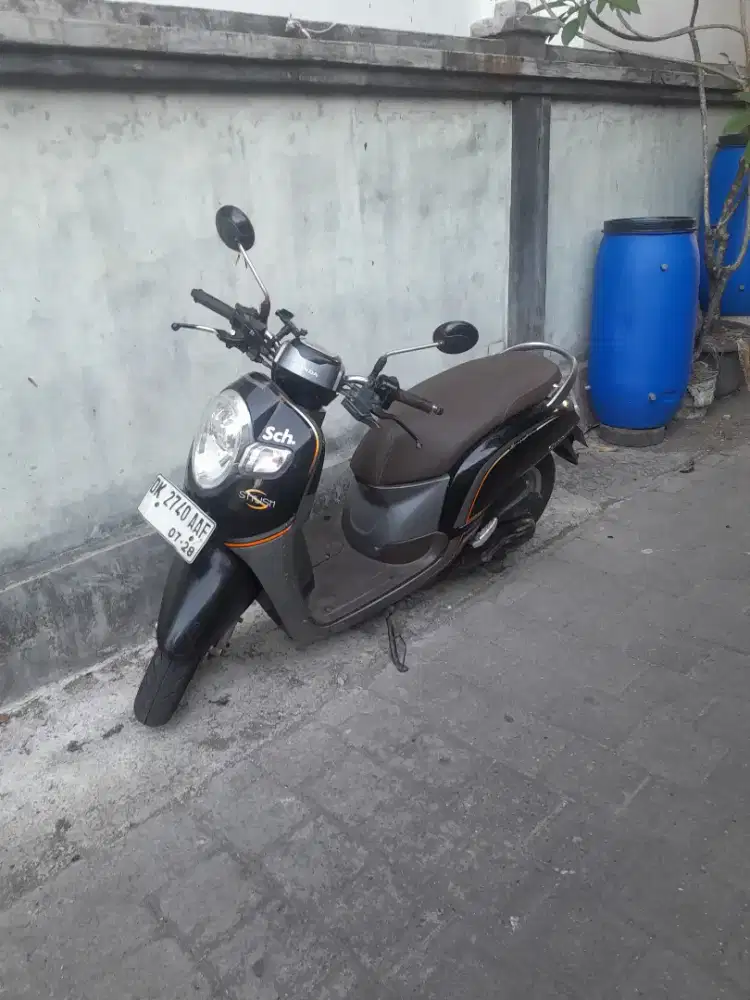 scoopy 2017unit bagus