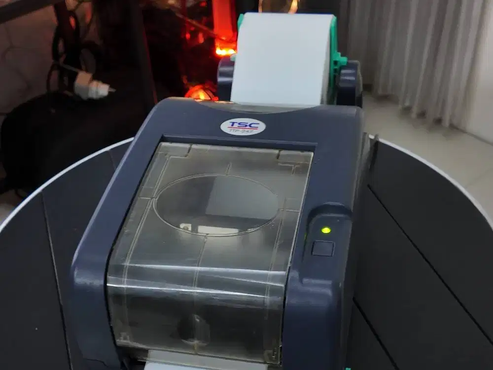 TSC TTP-247 Thermal Transfer Label Printer Barcode Printer Bekas