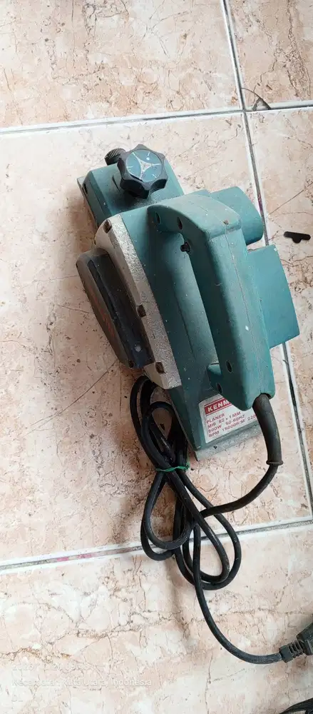Mesin Serut Kayu / Planer Kenmaster 500W (Normal Siap Pakai)