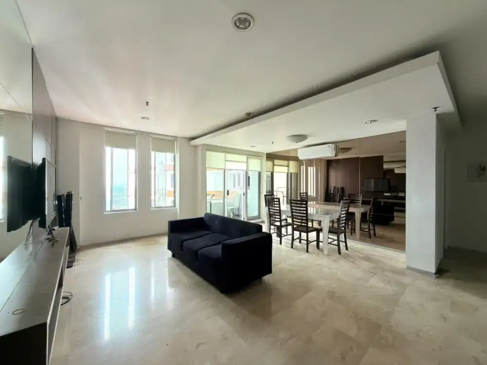 Disewakan Apartment Kondominium kintamani  2BR uk 116m2 brand new furnished jaksel