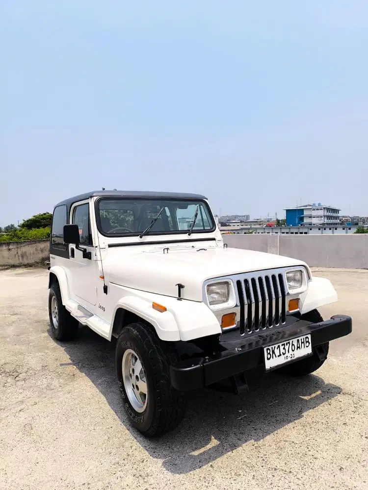 Jeep wrangler YJ 1996 white putih Great Condition 1995 Jeep YJ 1997 bu