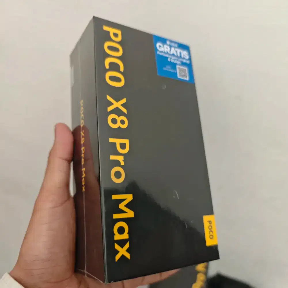 POCO X8 PRO MAX 12/512 12/256 GARANSI RESMI XIAOMI 15 BULAN NO REPACK