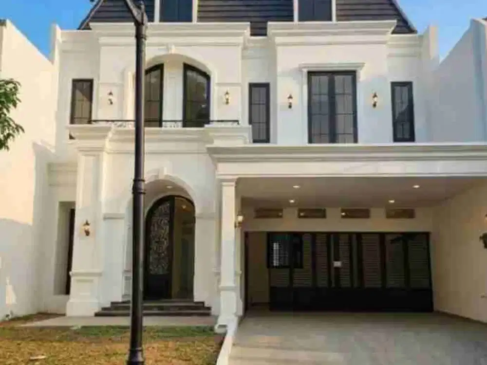 DIJUAL RUMAH BRANDNEW MEWAH YG LOKASINYA STRATEGIS, PRIVAT SWIMMING POOL 3LANTAI DI TAMAN PURI  BINTARO JAYA