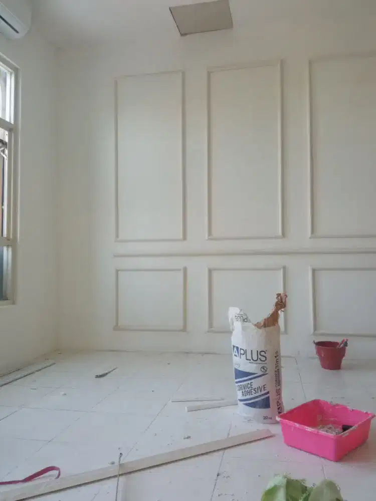 Tukang partisi  gypsum  dan kaca