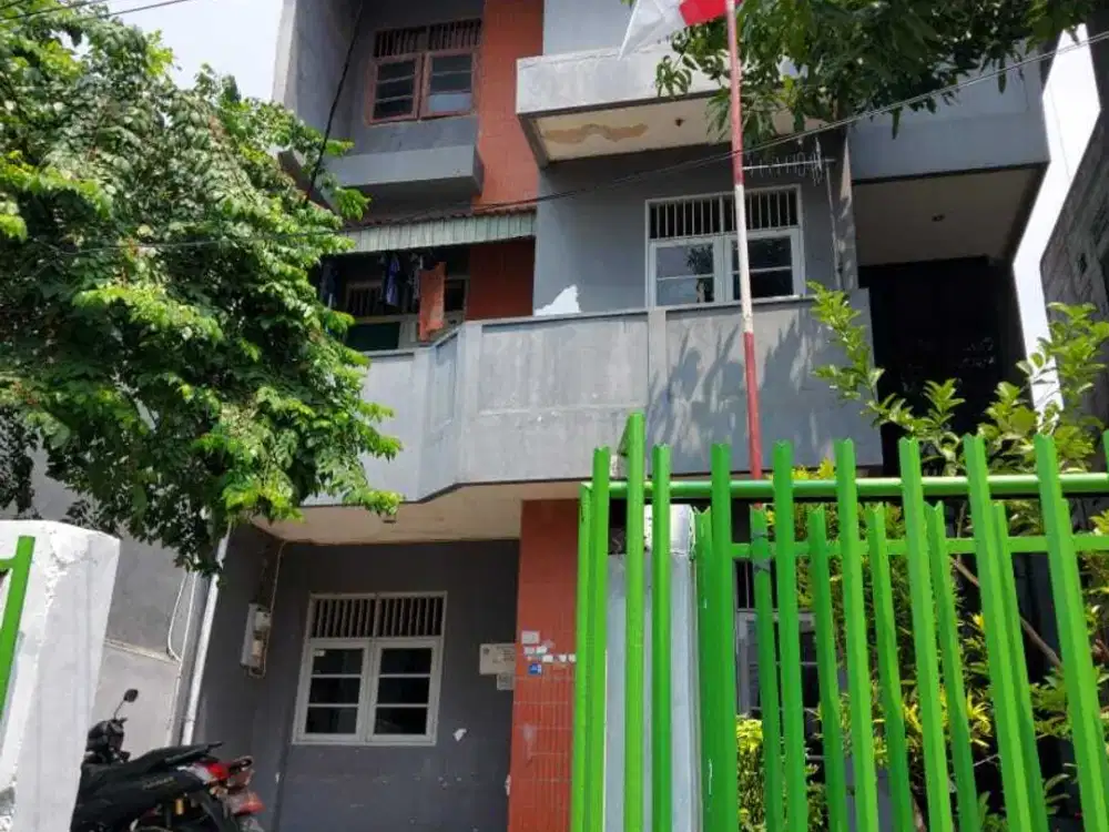 Rumah Kost Mangga Besar 4 Lantai SHM Jakarta Barat