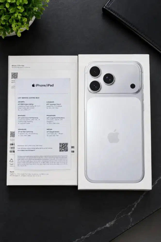 iphone 17 pro max Like new Bh 100 cc rendah