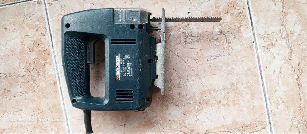 Mesin Gergaji Jigsaw Black & Decker CD300 370W (Normal Siap Pakai)