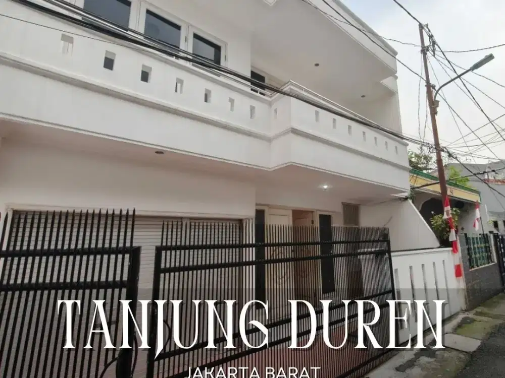 DIJUAL/DISEWA RUMAH STRATEGIS DI TANJUNG DUREN JAKARTA BARAT