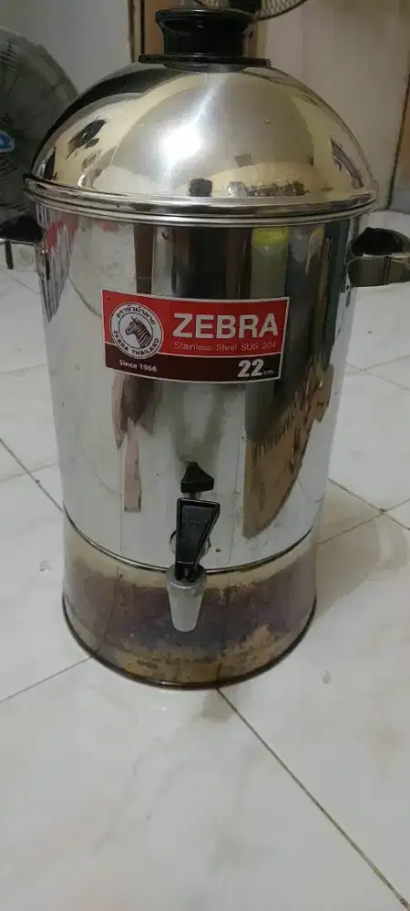 Zebra Dispenser Stainless Steel SUS 304