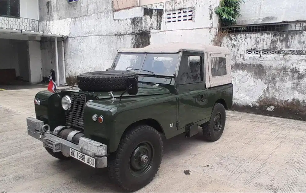 Land Rover Series 2 Juling 1962 Green Hijau Full Paper 1961/1963 bu