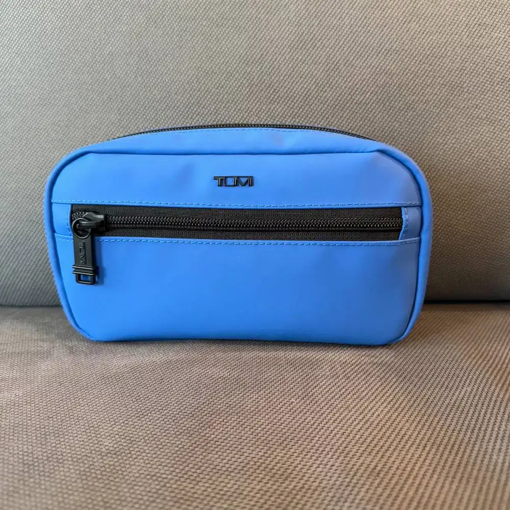 TUMI Pouch Blue Original Kondisi Terawat COD Jakarta