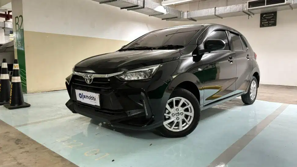 Like New TDP 9JT - Toyota Agya 1.2 New G Bensin-AT 2023 Hitam