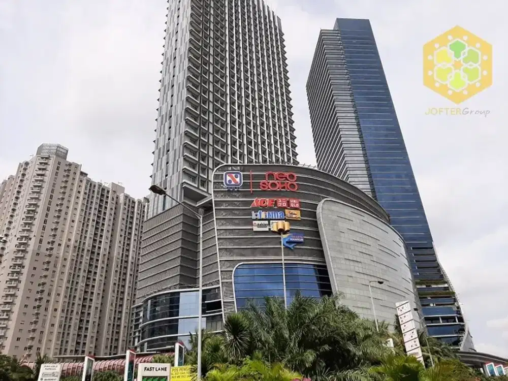 Disewakan Ruang Kantor di Soho Capital area Tanjung Duren Selatan, Jakarta Barat.