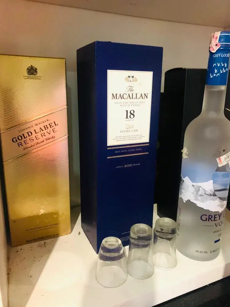 Macallan 18 double chask