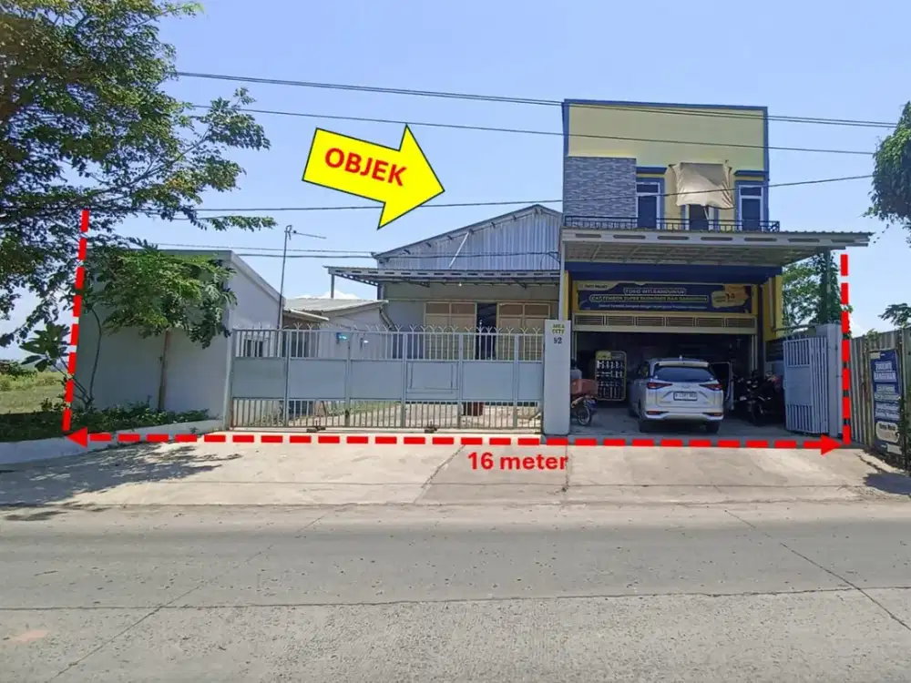 Dijual Cepat Ruang Usaha (Ruko dan Gudang) Lokasi Strategis Rp. 6,2 M - Pekalongan