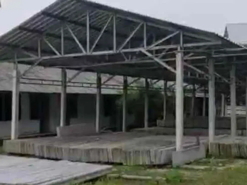 Dijual tanah industri ex pabrik conblok di raya cikande rangkas bitung