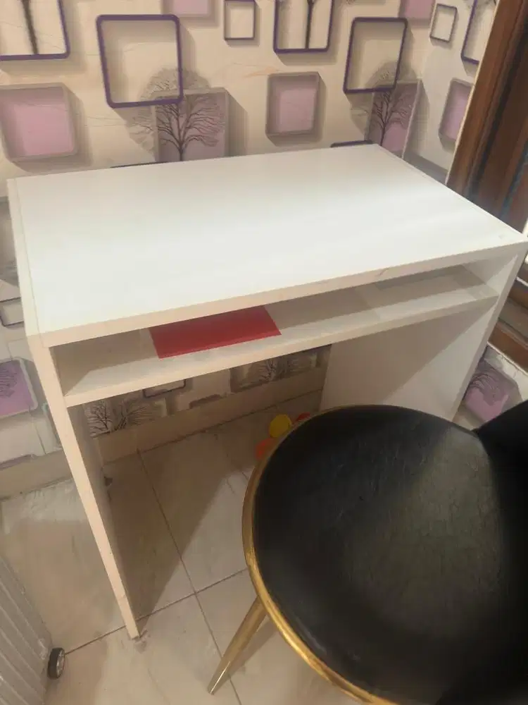 Meja belajar + bangku informa