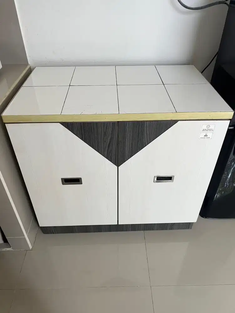 Lemari dapur kitchen set rak piring organizer