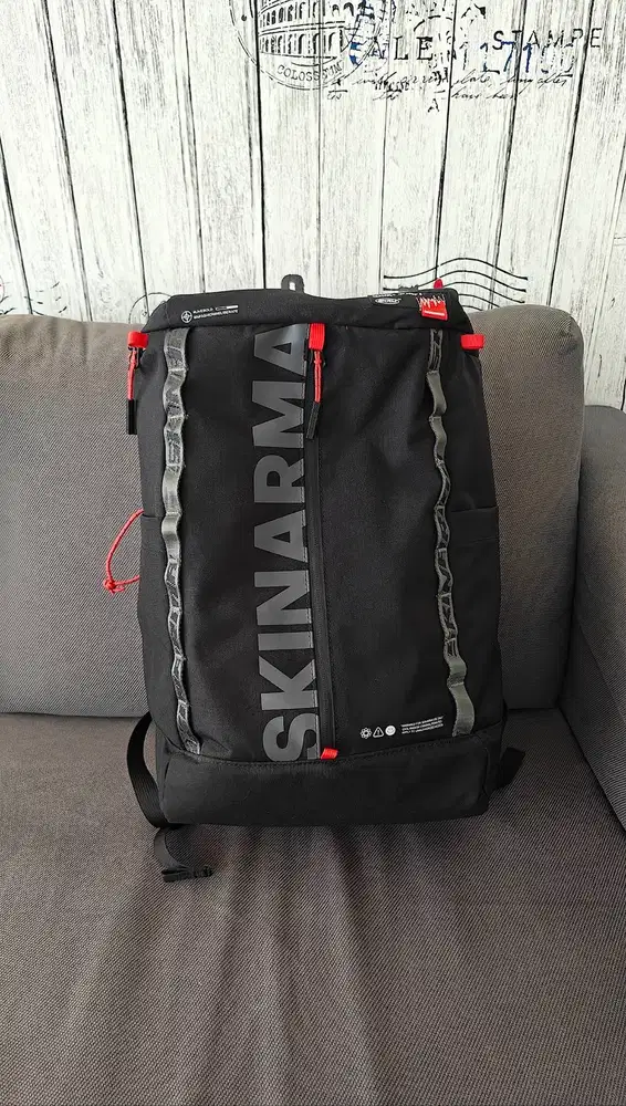 Skinarma Backpack Black Baru Original COD Jakarta