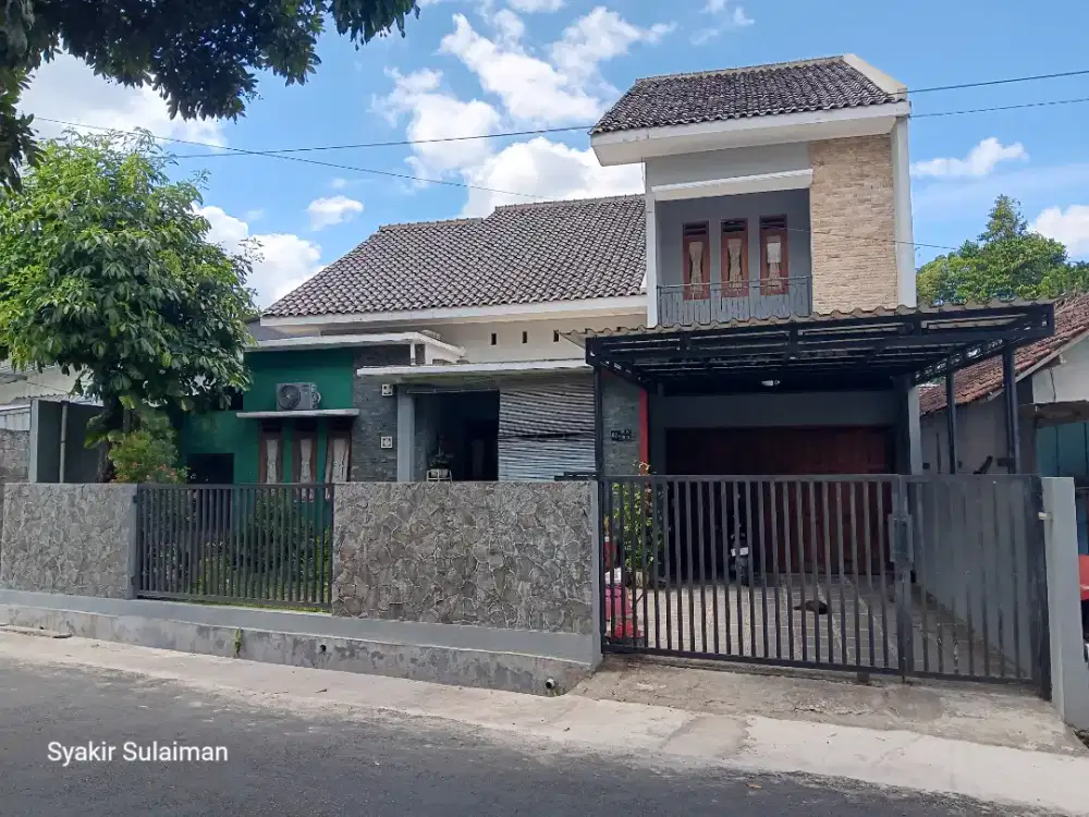 DIJUAL RUMAH, STRATEGIS 150m UTARA STD MAGUWOHARJO & YOGYA BAY