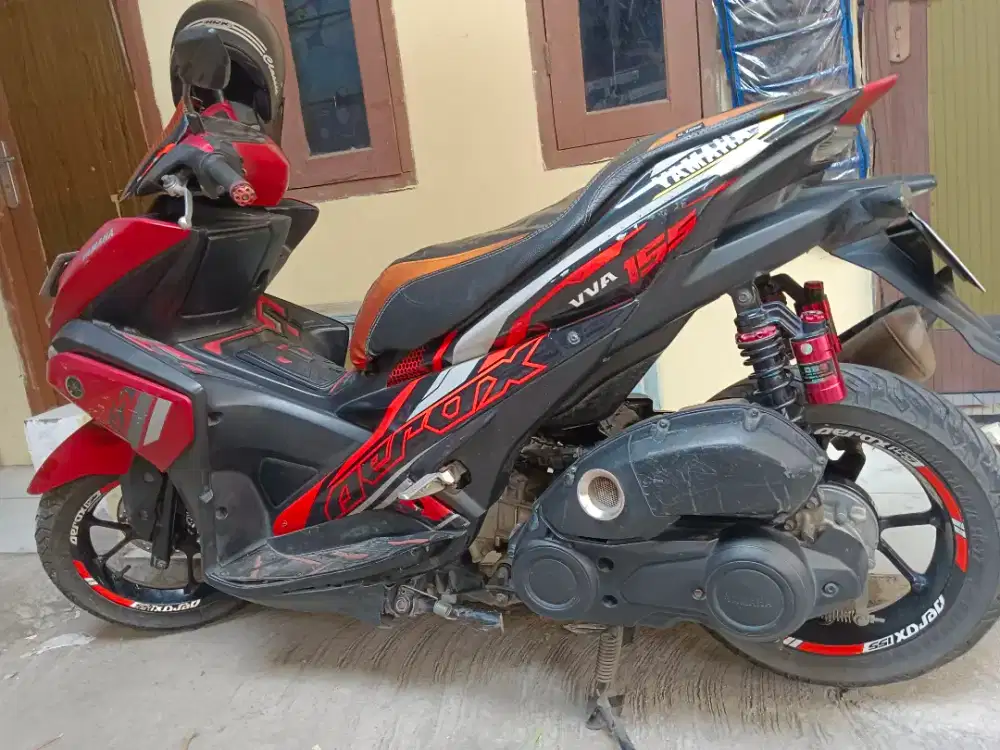 AEROX 155CC VVA 2018 Type Standard (MERAH HITAM)