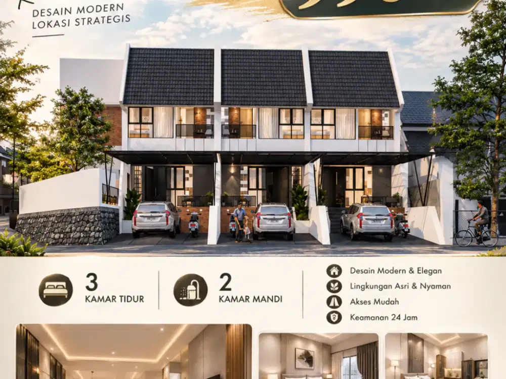 Rumah Kota Bandung City View 900 Jt
