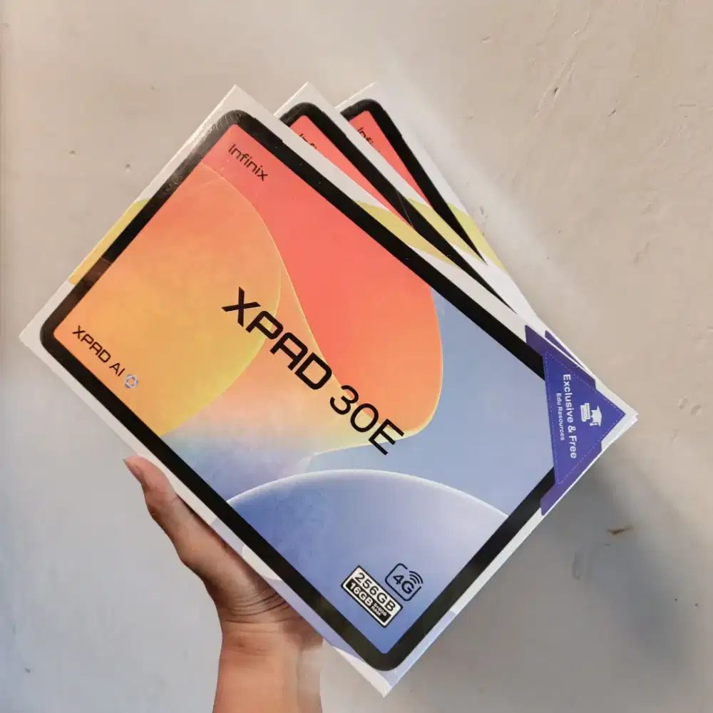 Infinix xpad 30e 8/256 4G LTE baru ( setara poco pad m1 xiaomi 6 7 )