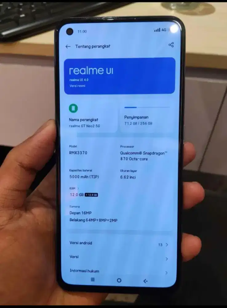 Realme GT Neo 2 5G 12/256 Batangan